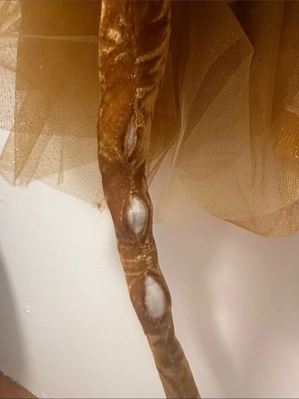 Revolution Gold Velvet Tulle Tutu Costume